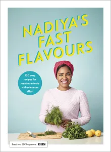 Image of Nadiya's Fast Flavours book cover.