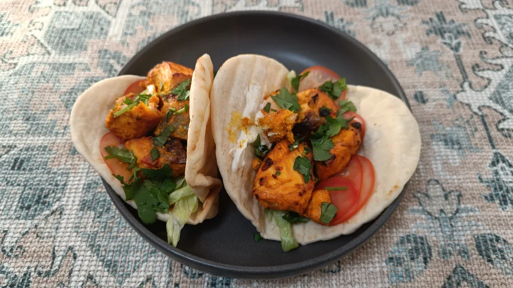 Photograph of Yogurt & spice roasted salmon.